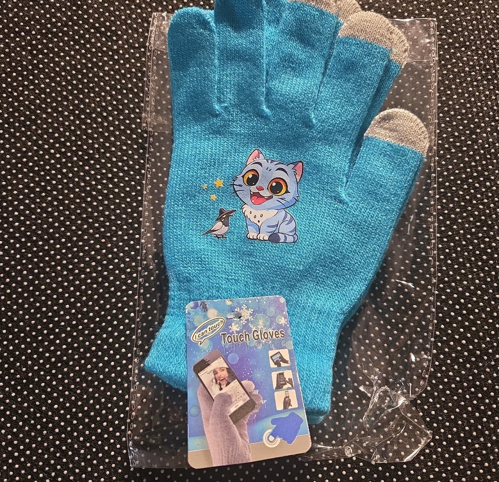 Kpop Derby Inspired Kids Touchscreen Gloves